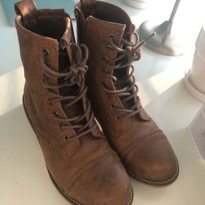 Madden Girl combat boots